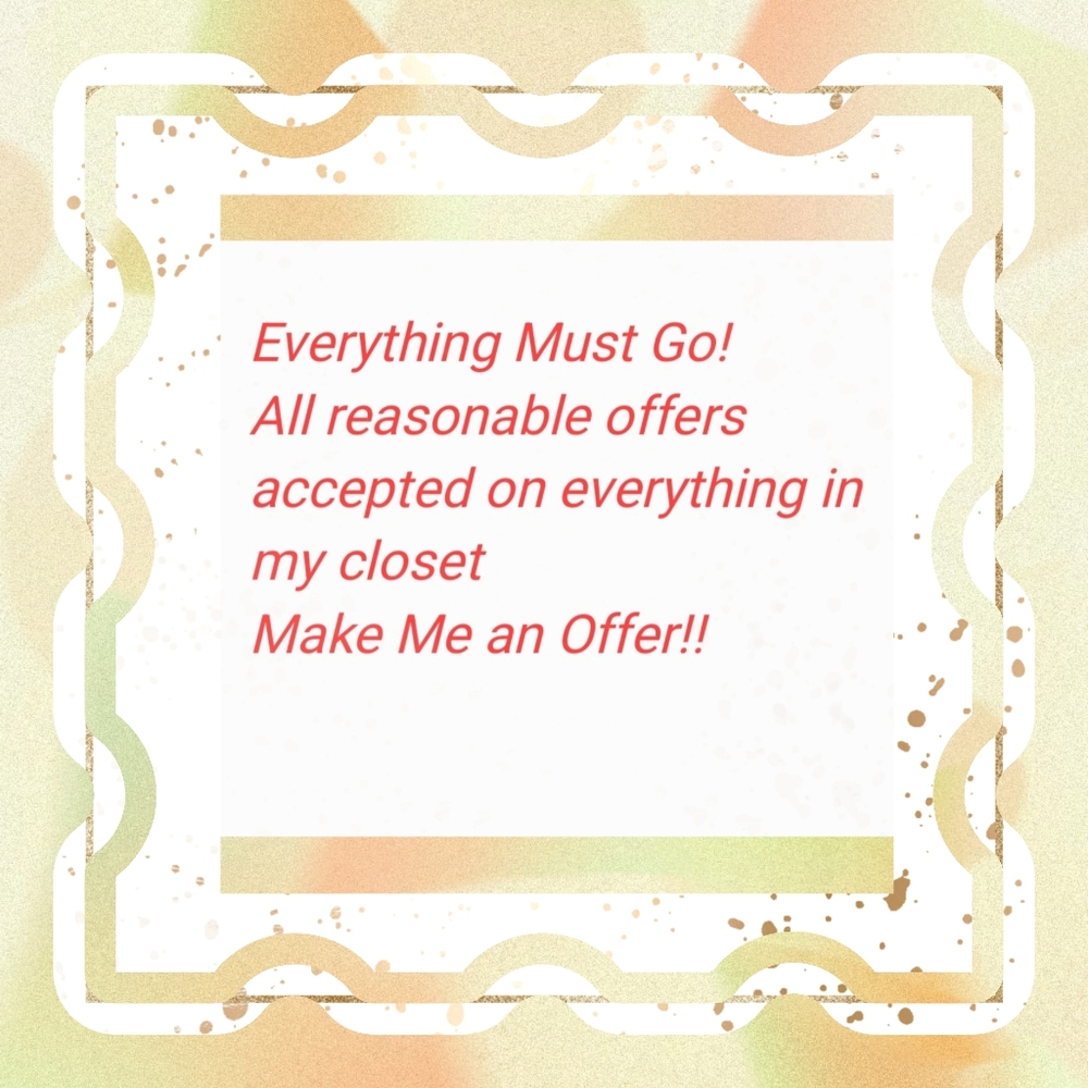 Closet Sale- Everything Must Go